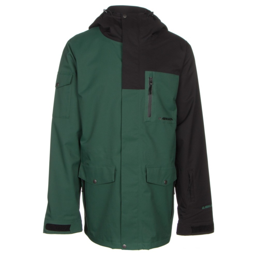 Armada Spearhead Mens Shell Ski Jacket, Spruce, 256