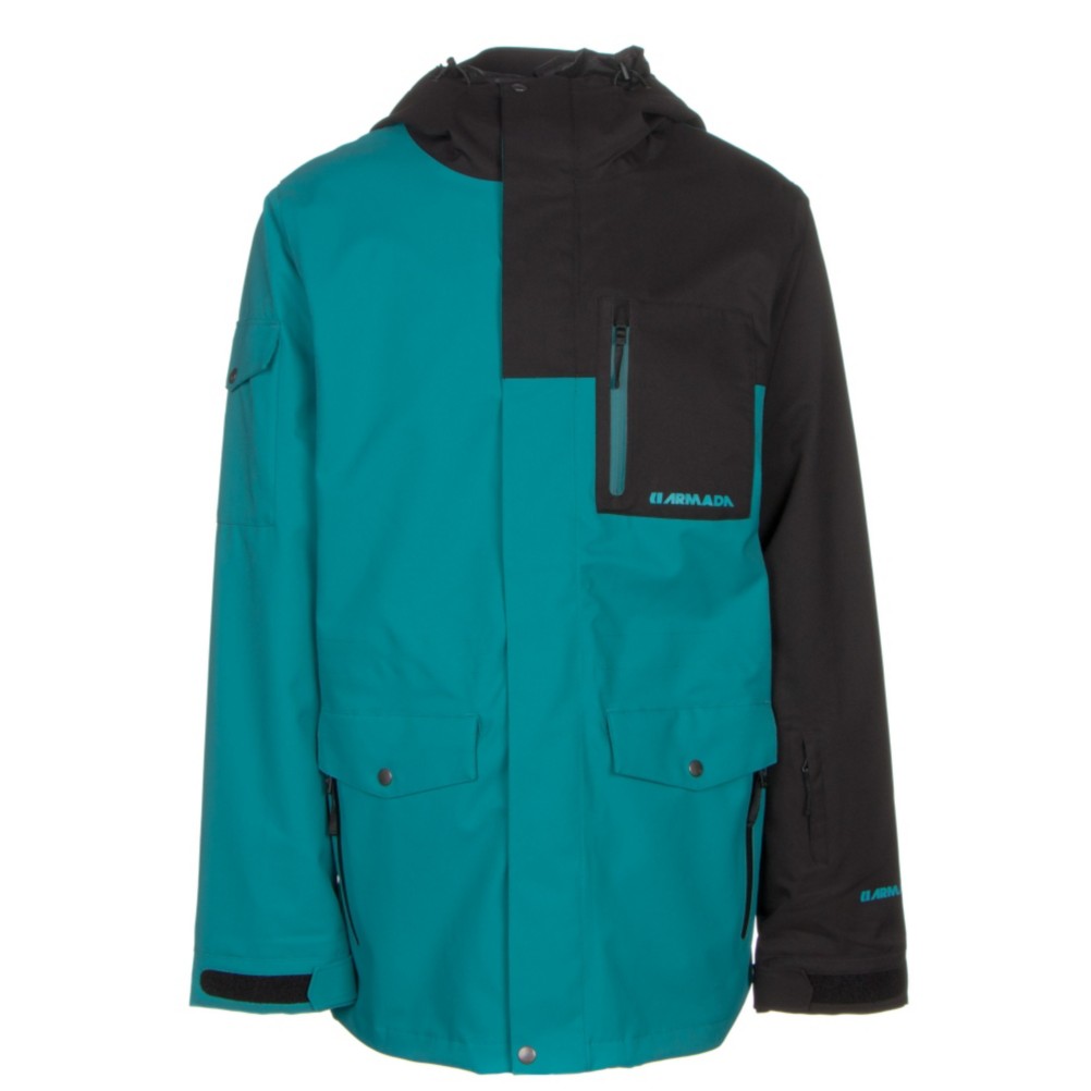 Armada Spearhead Mens Shell Ski Jacket, Tahiti Blue, 256