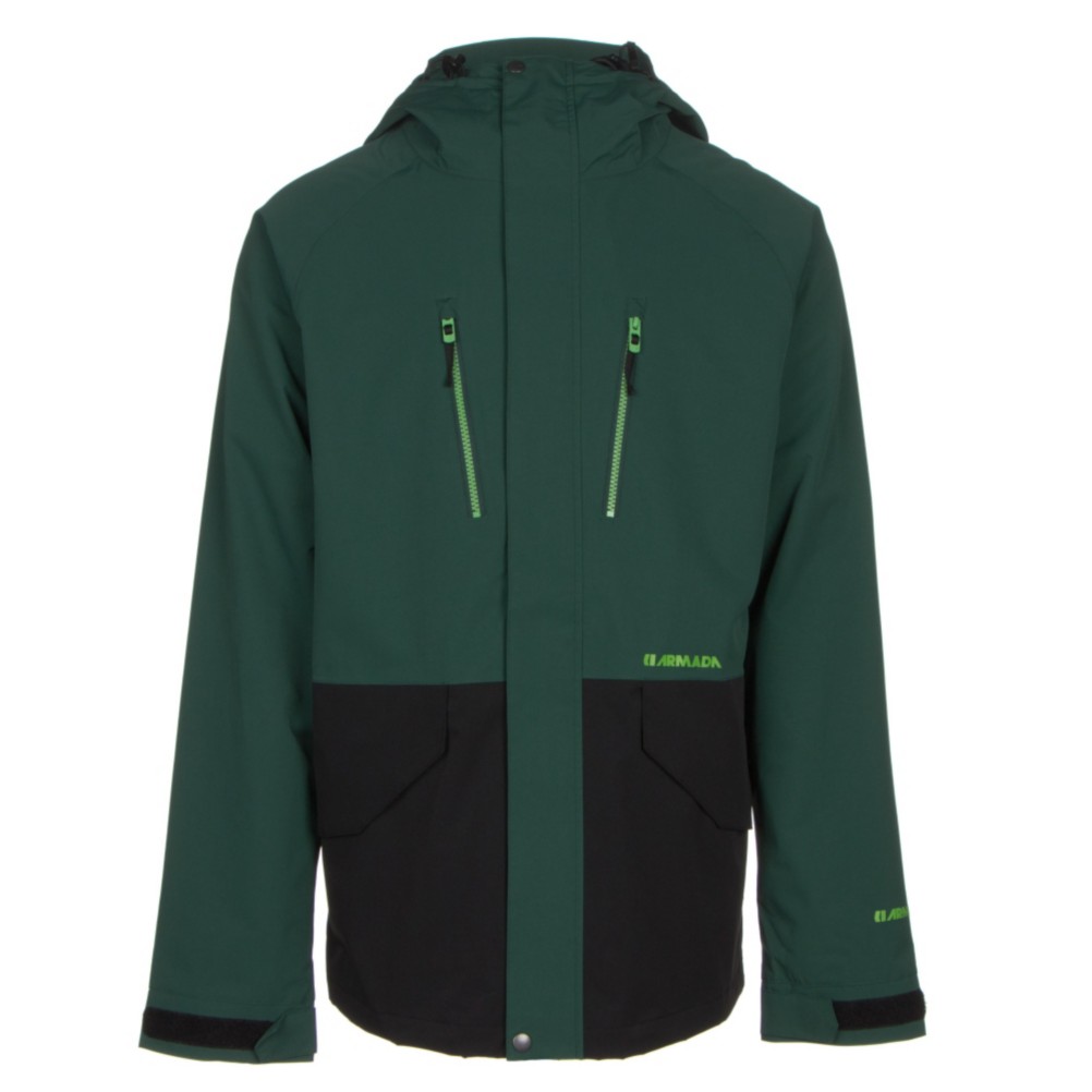 Armada Aspect Jacket Mens Shell Ski Jacket, Spruce, 256
