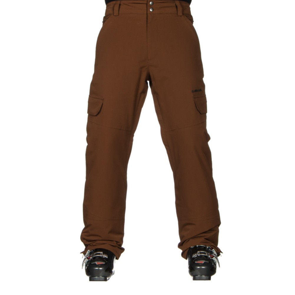 Armada Union Insulated Pant Mens Ski Pants, Brown, 256