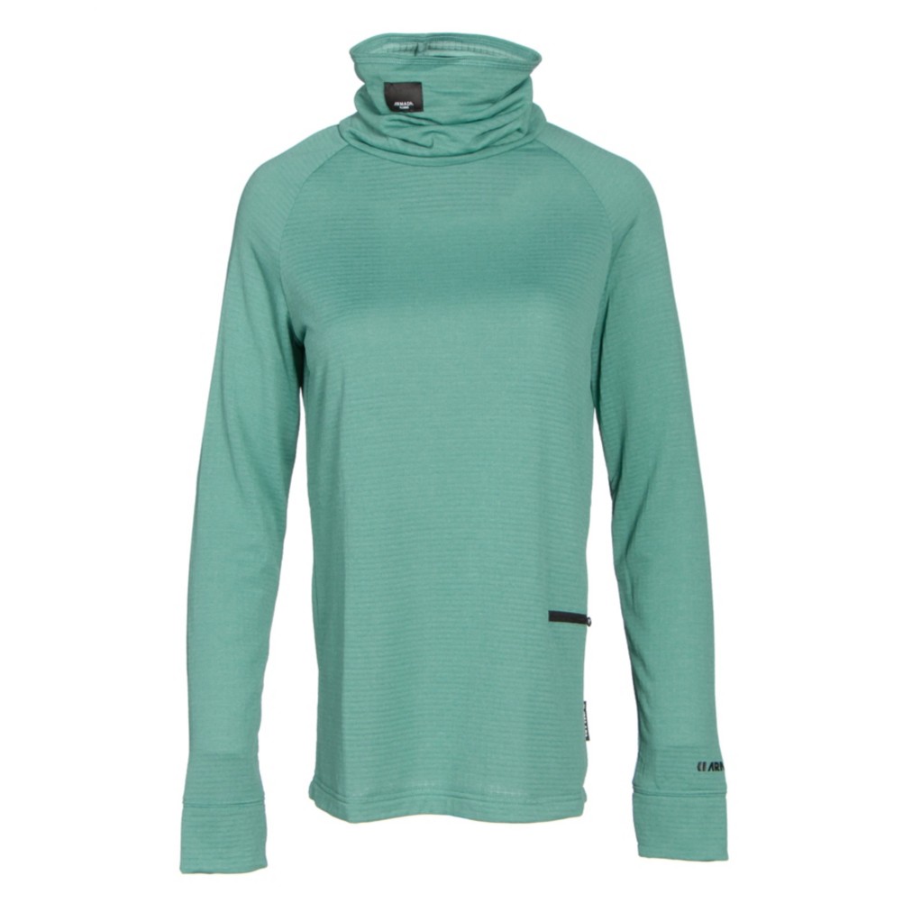 Armada Hideout Womens Mid Layer, Mineral, 256