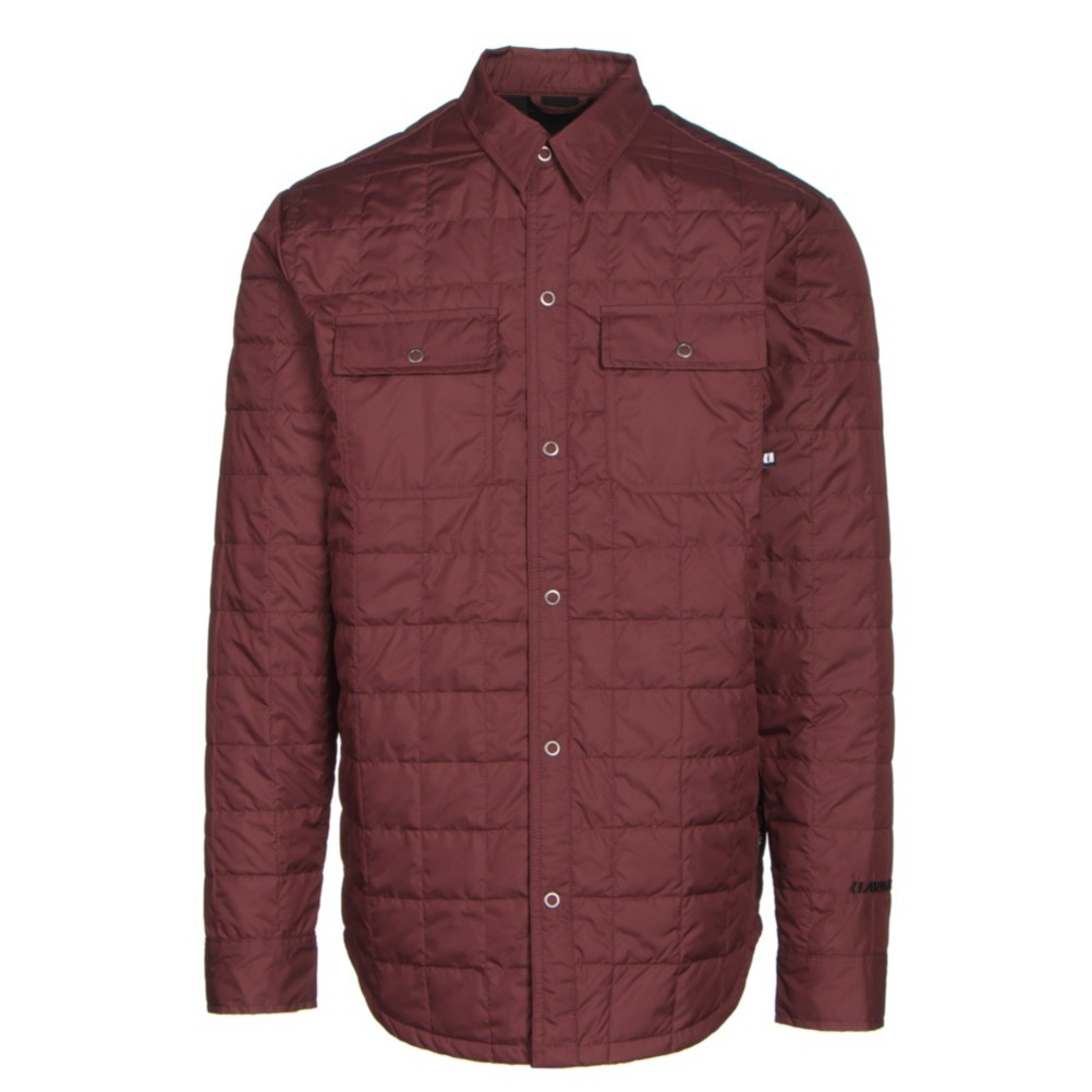 Armada Bryce Insulated Mens Shirt, Burgundy, 256