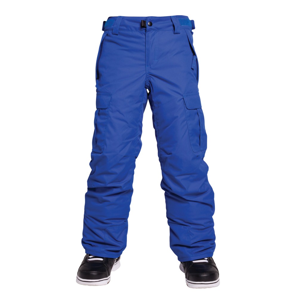686 All Terrain Insulated Kids Snowboard Pants, Cobalt, 256