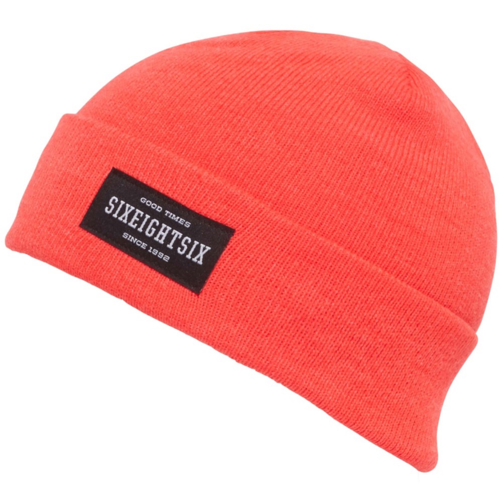 686 Good Times Roll Up Beanie, Electric Poppy, 256