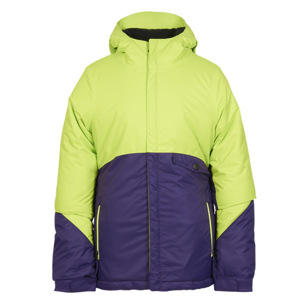 686 Wendy Insulated Girls Snowboard Jacket, Violet Colorblock, 256