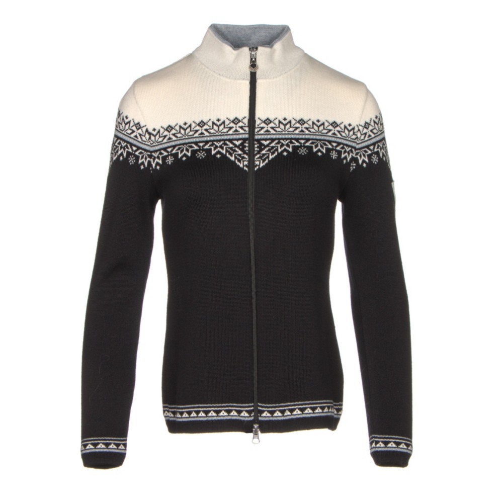 Dale Of Norway Nordlys Womens Sweater, Black-Metal Grey-Off White, 256
