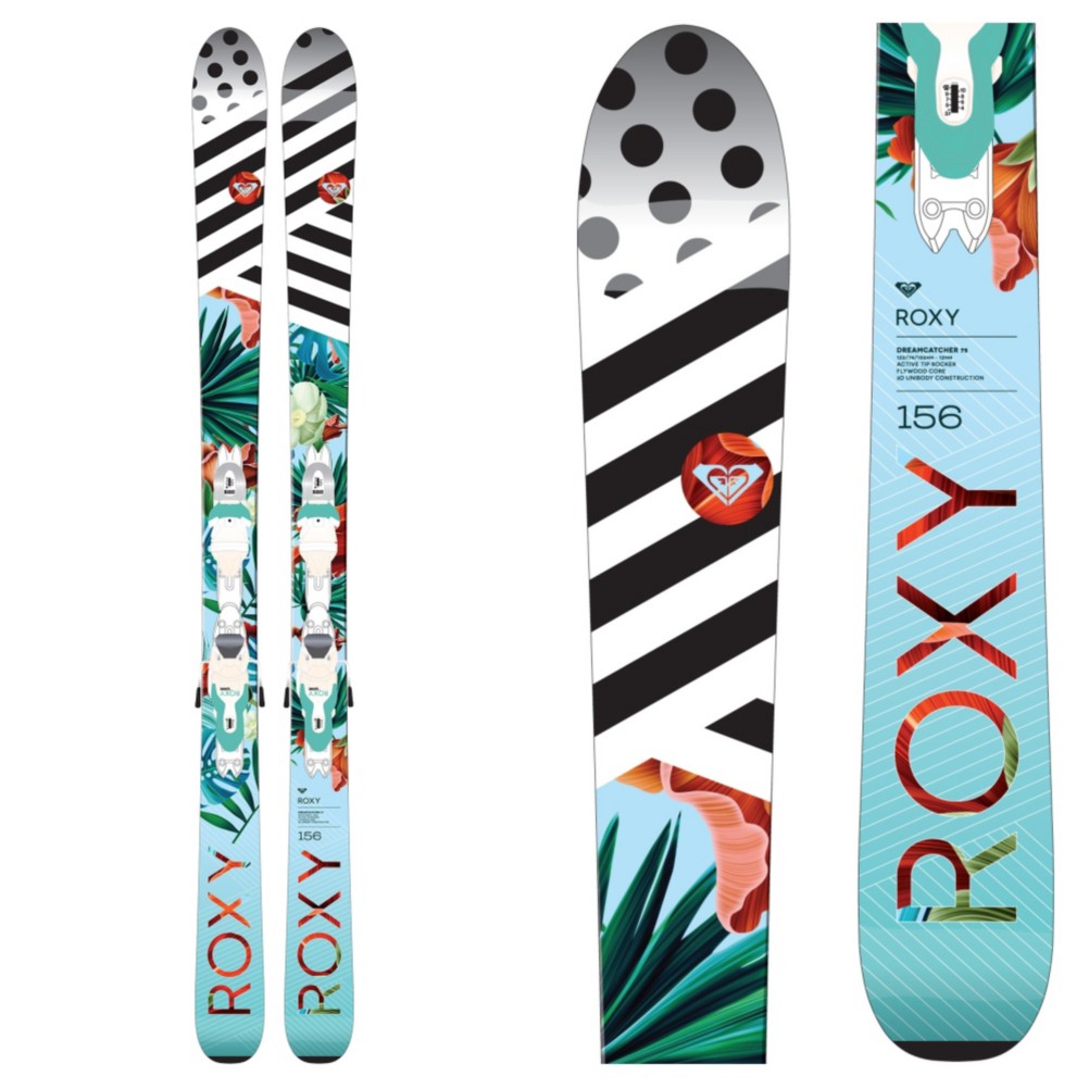 Roxy Dreamcatcher 75 Womens Skis with Xpress 11 Bindings, , 256