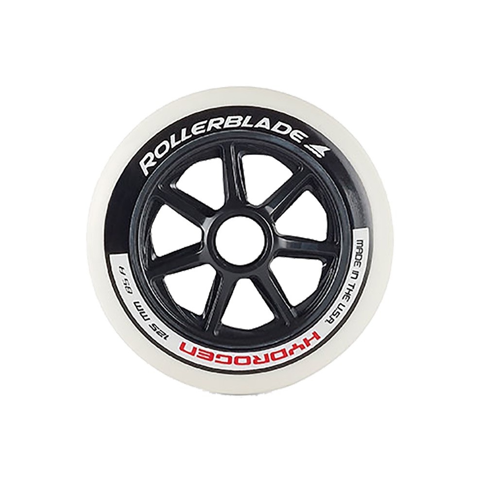Rollerblade Hydrogen 125mm 85A Inline Skate Wheels 6 Pack 2017