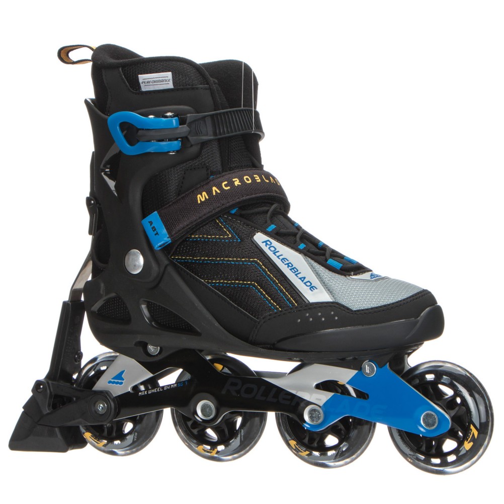 Rollerblade Macroblade 80 ABT Inline Skates 2017, Blue-Black, 256