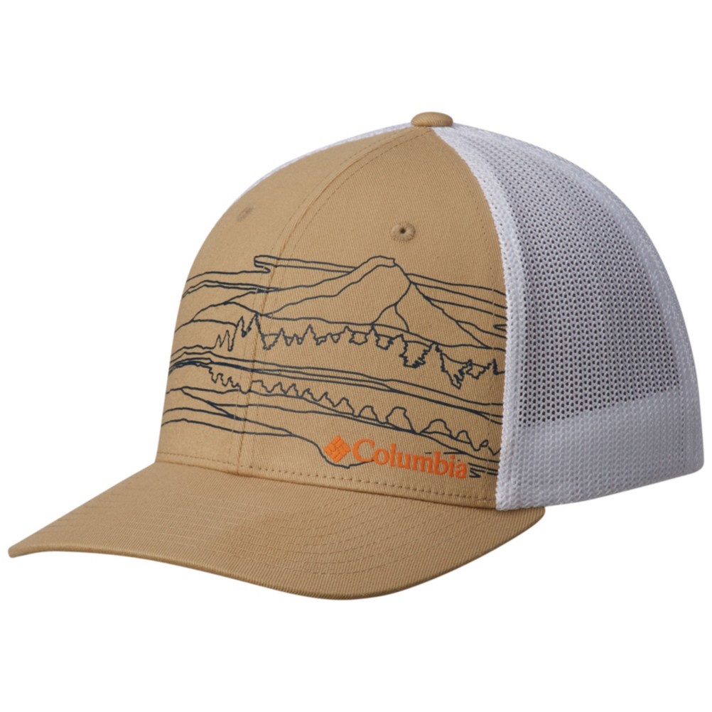 Columbia Mesh Hat, Lion-Mountain Graphic, 256