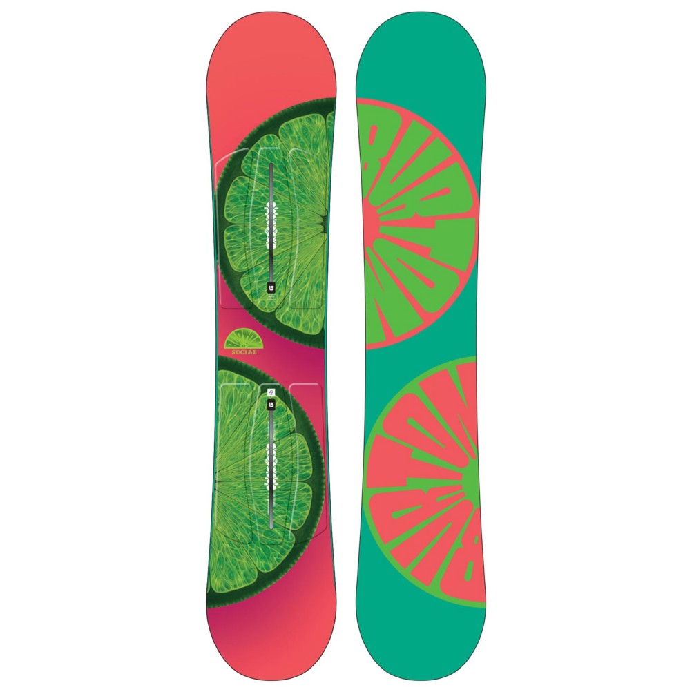 Burton Social Womens Snowboard, 147cm, 256