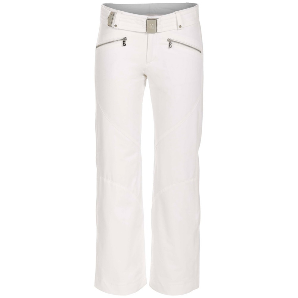 Bogner Frida T Long Womens Ski Pants, Off White, 256
