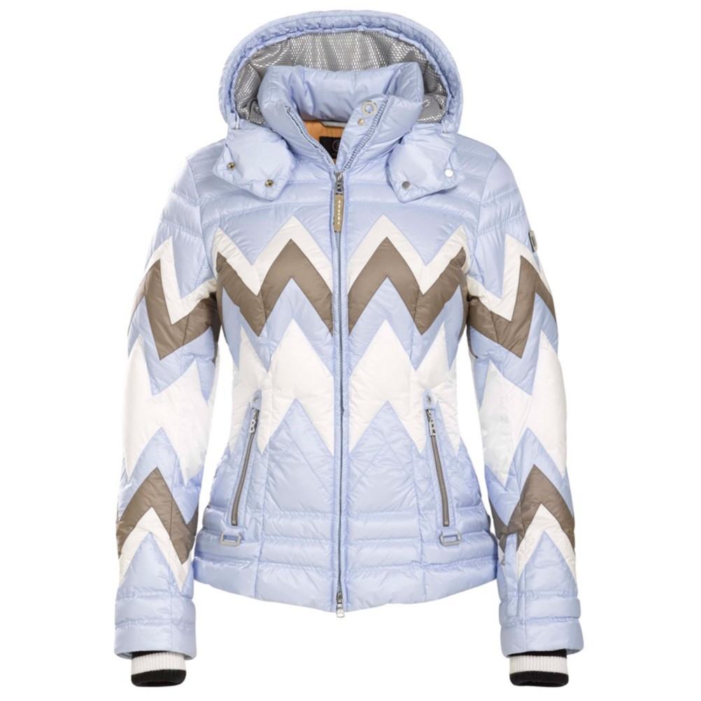 Bogner Nara Down 16 Womens Insulated Ski Jacket, Powder Blue, 256