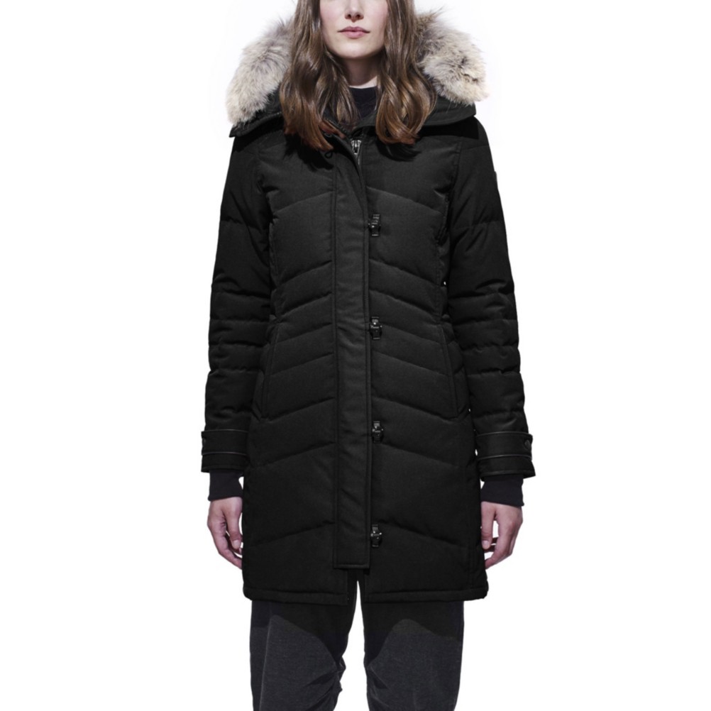 Canada Goose Lorette Parka Womens Jacket, Black, 256