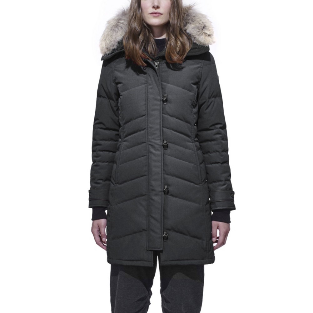Canada Goose Lorette Parka Womens Jacket, Graphite, 256