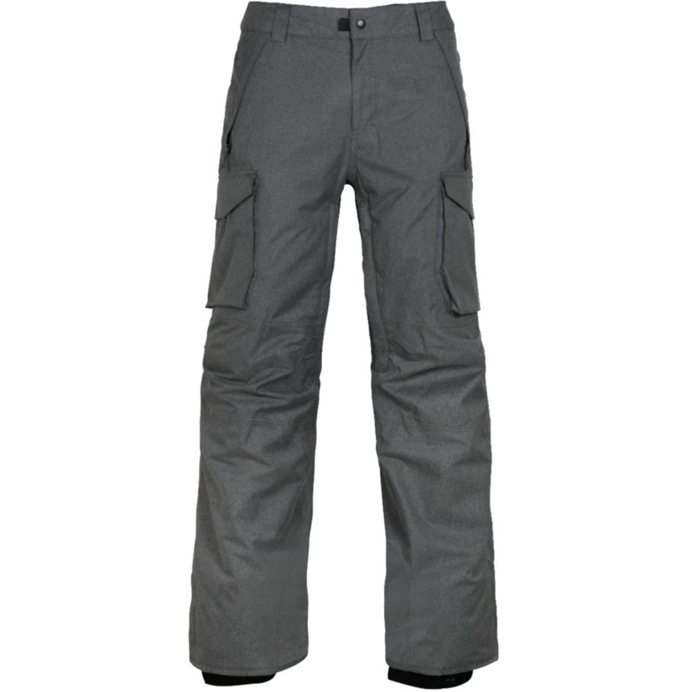 686 Infinity Insulated Mens Snowboard Pants, Charcoal Melange, 256