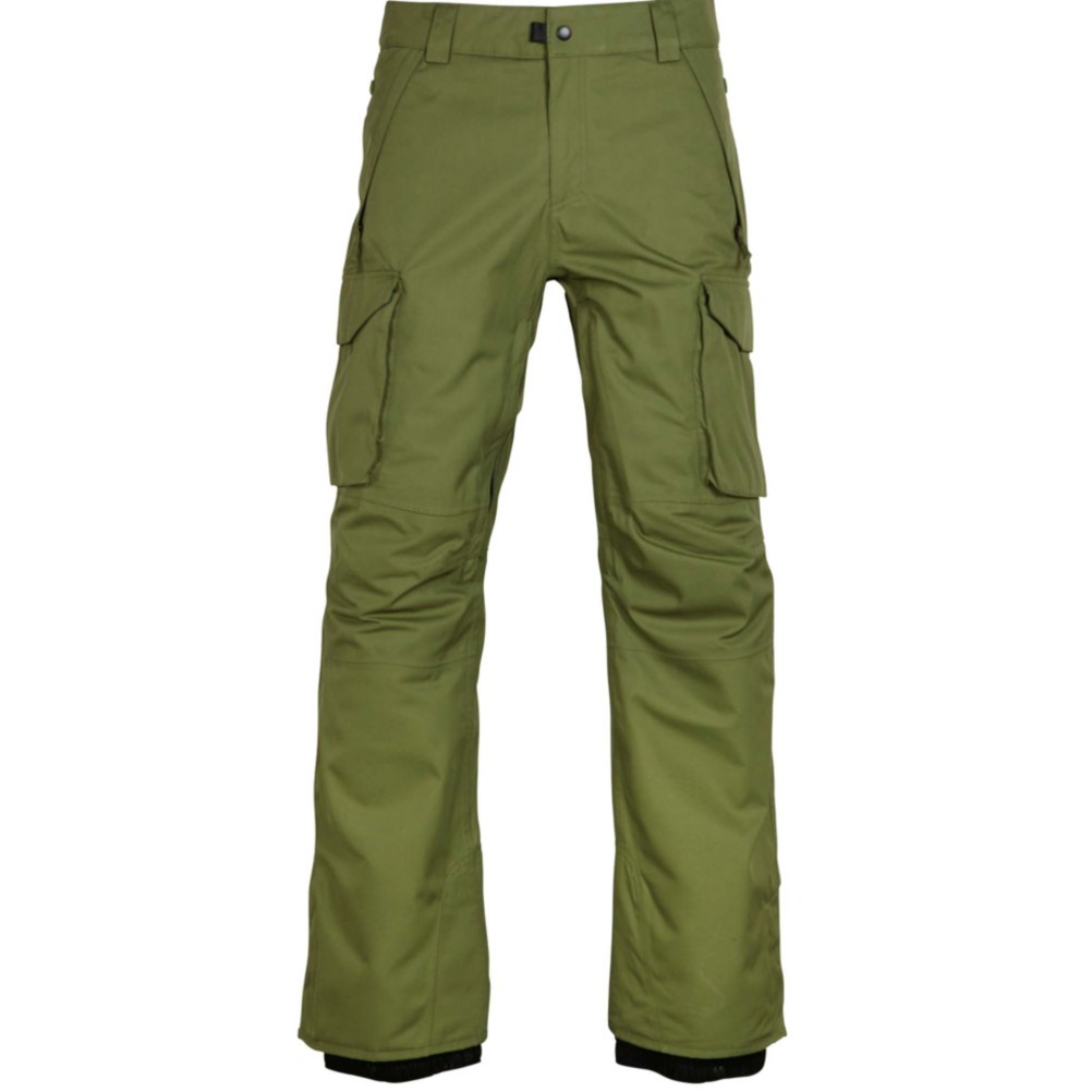 686 Infinity Insulated Mens Snowboard Pants, Fatigue, 256