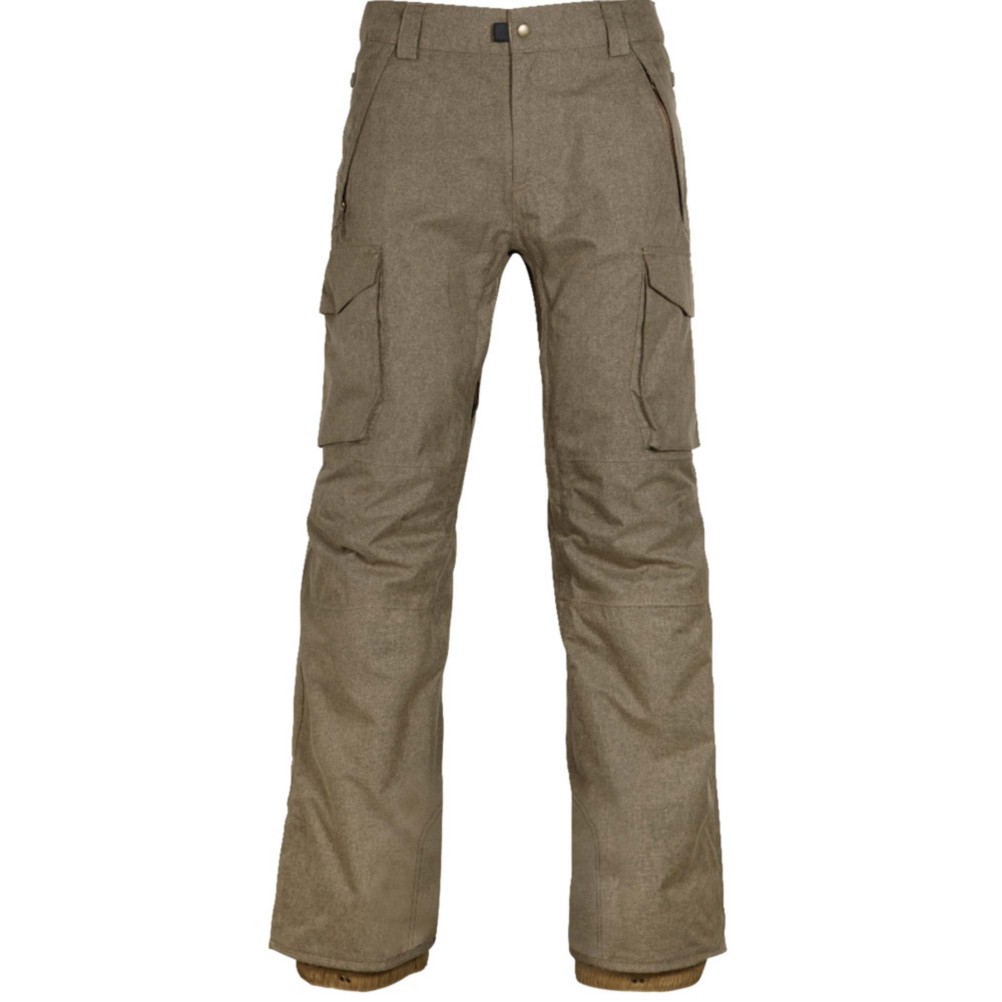 686 Infinity Insulated Mens Snowboard Pants, Khaki Melange, 256