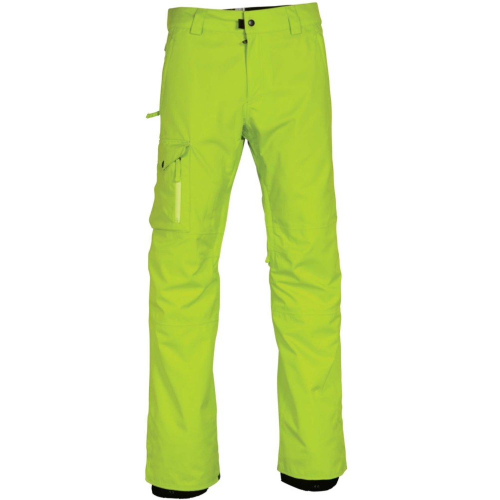 686 Rover Mens Snowboard Pants, Lime, 256