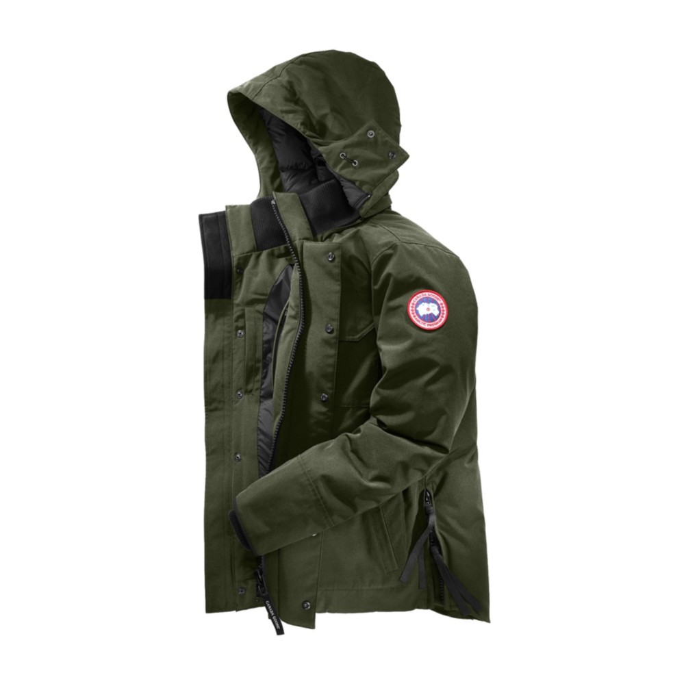 Canada Goose Maitland Parka Mens Jacket, Military Green, 256