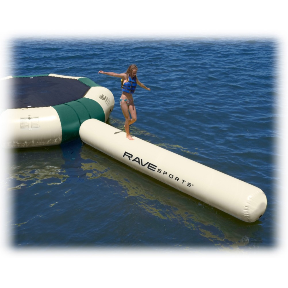 Rave Aqua Log Small Northwood’s Edition Water Trampoline Attachment