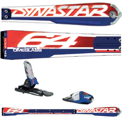 Dynastar Team Omeglass Comp Junior Race Skis with PX Team Bindings