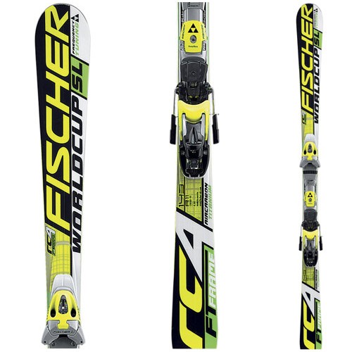 Fischer World Cup SL + Plate Race Skis