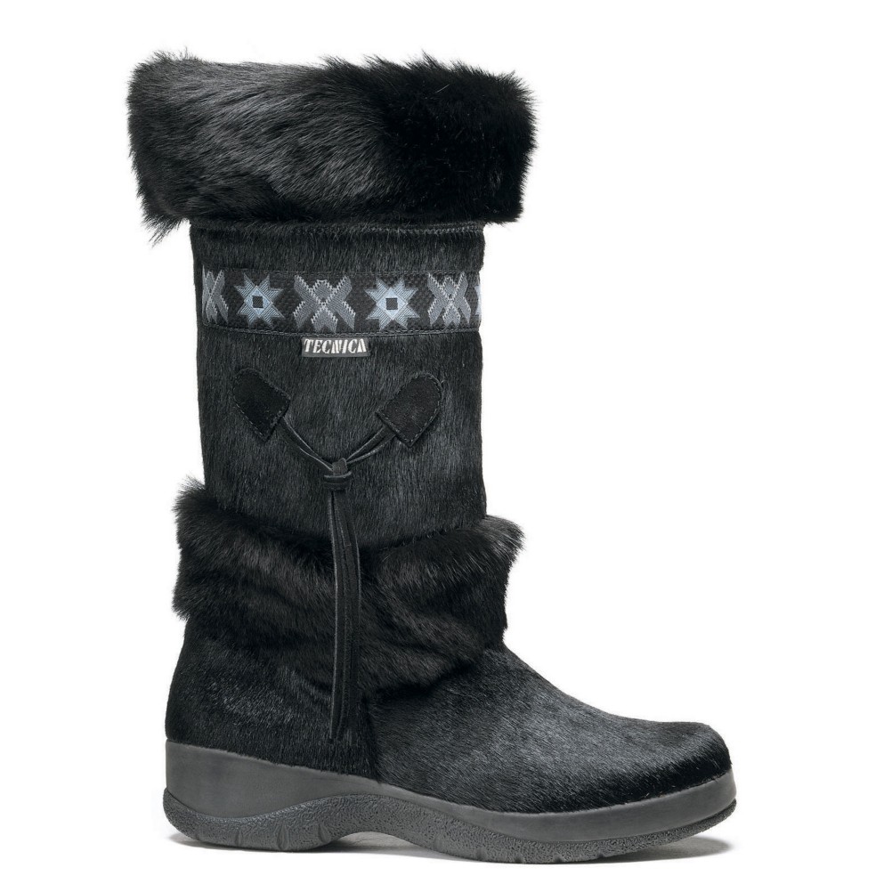 Tecnica Skandia Fur Womens Boots, Black, medium