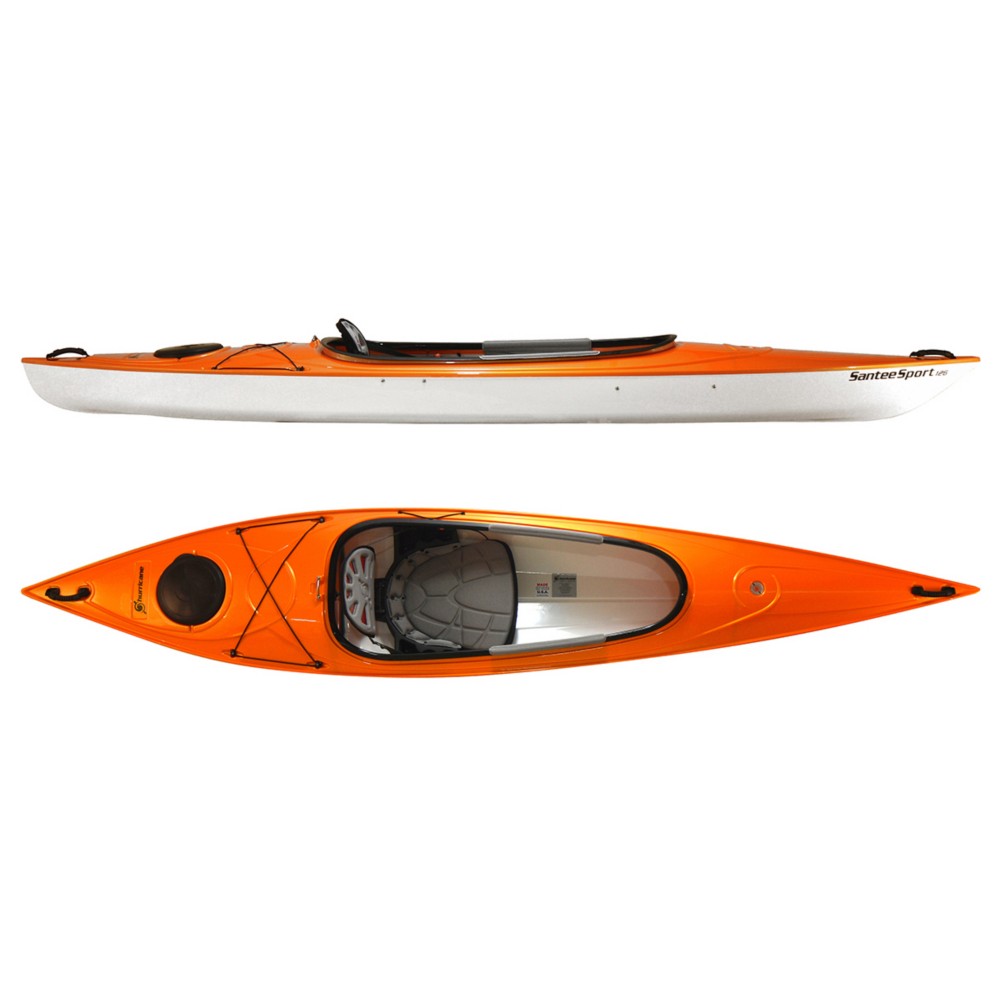 Hurricane Santee 116 Sport Recreational Kayak 2013, Mango, swatch
