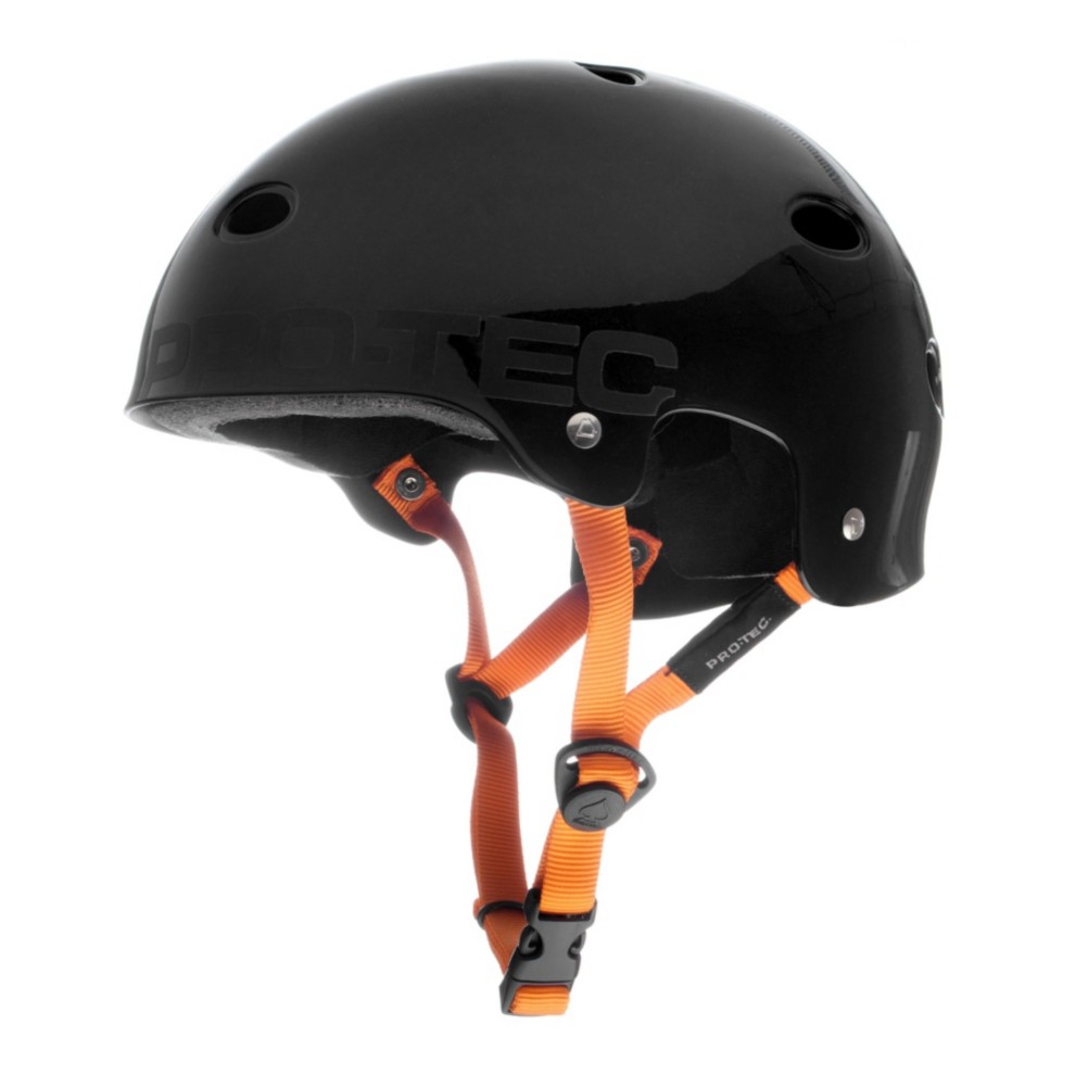 Pro-Tec B2 Signature Mens Skate Helmet 2013, Gloss Black, medium
