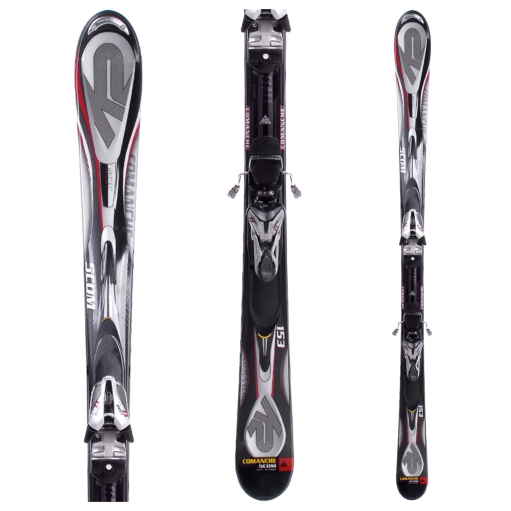 K2 Comanche 5 Com Skis with Marker M2 11.0 TC Bindings