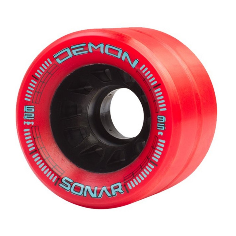 Radar Demon Roller Skate Wheels - 4 Pack, Red, swatch