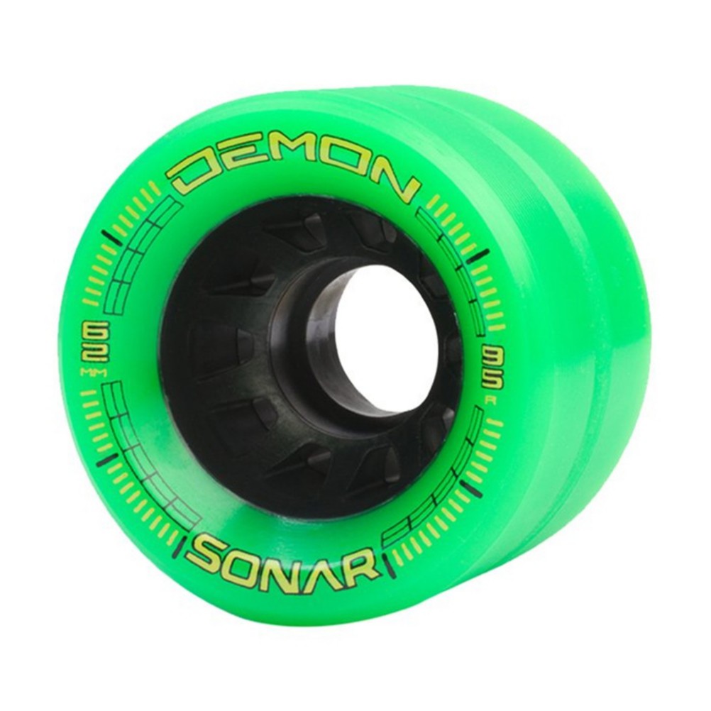 Radar Demon Roller Skate Wheels - 4 Pack, Green, swatch