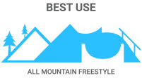 Best Use: All Mountain Freestyle - for the rider that goes everywhere