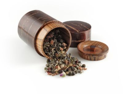 Cherry Bark Tea Canister 