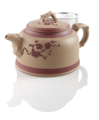 Teavana Beige Orchard Yixing Teapot