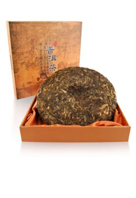 Aged Green Puerh Tea Cake image