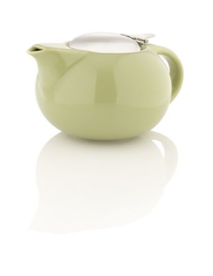 Teavana Porcelain Teapot with Stainless Steel Lid
