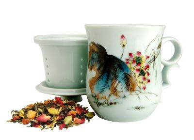 Teavana&reg; Blue Lotus Leaf Mug image