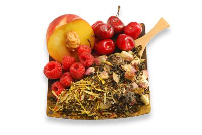 Snowy Peach Geisha Tea Blend<br /> image