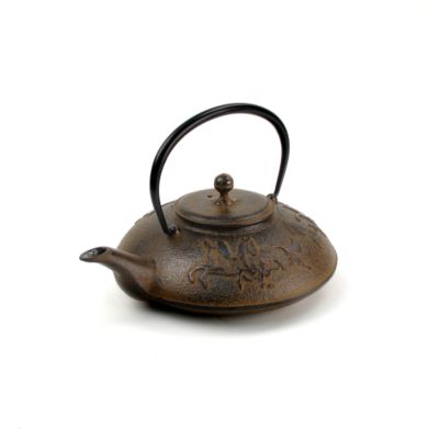 Teavana Year of the Horse Cast Iron Teapot