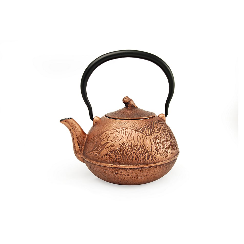 Teavana Copper Tiger Cast Iron Teapot