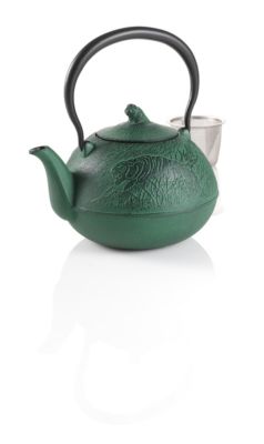 Teavana Green Tiger Cast Iron Teapot