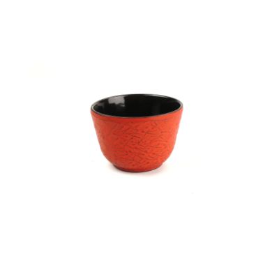 Pine Needle Tea Cup Gold Black