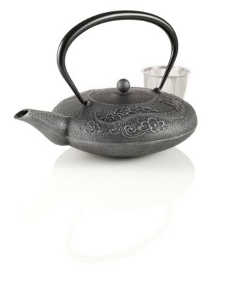 Teavana Imperial Dragon Cast Iron 46oz Pewter Teapot