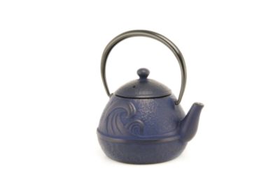 Wave Teapot Blue image