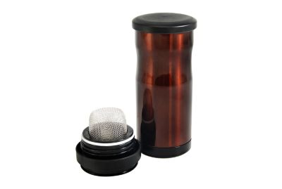 Teavana Thermos Tea Tumbler Brown