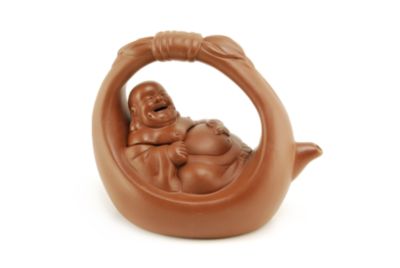 Laughing Buddha Yixing Teapot image