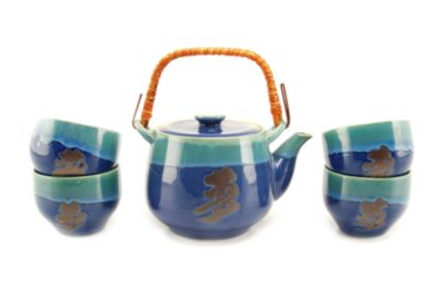 Jade Blue Dream Teapot Set on Sale