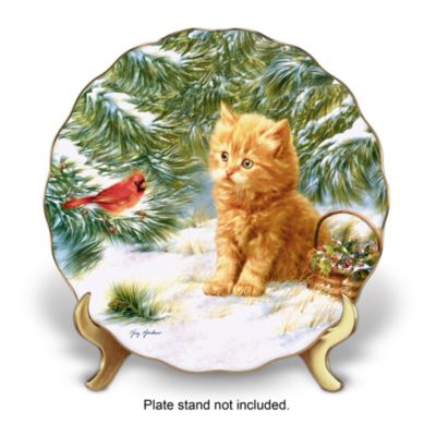 Smitten Kitten Collector Plate